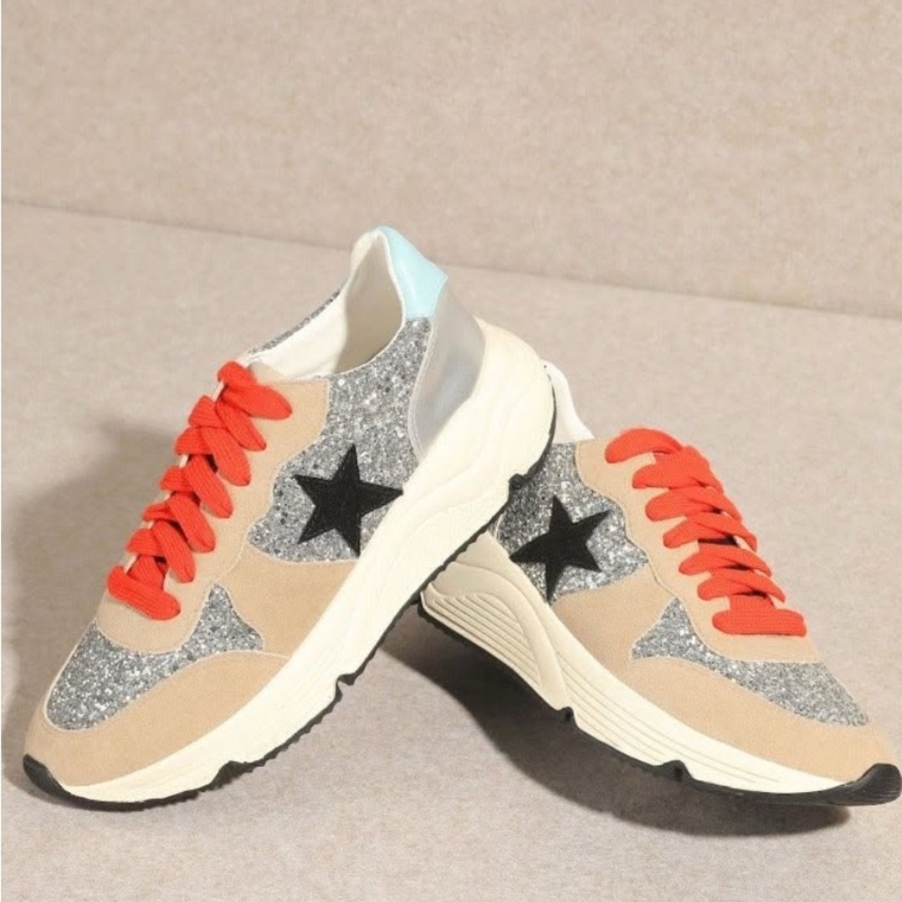 Glitter Sneakers women’s 9